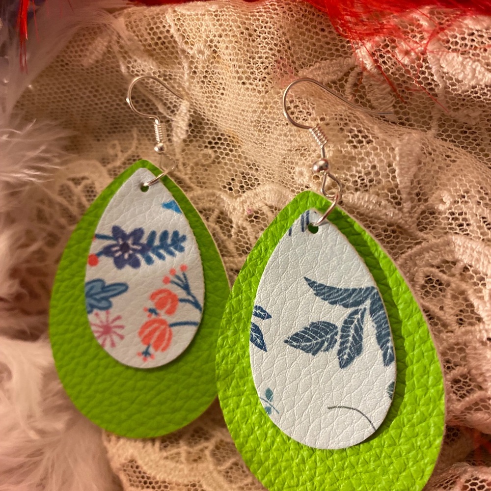 Spring earrings.